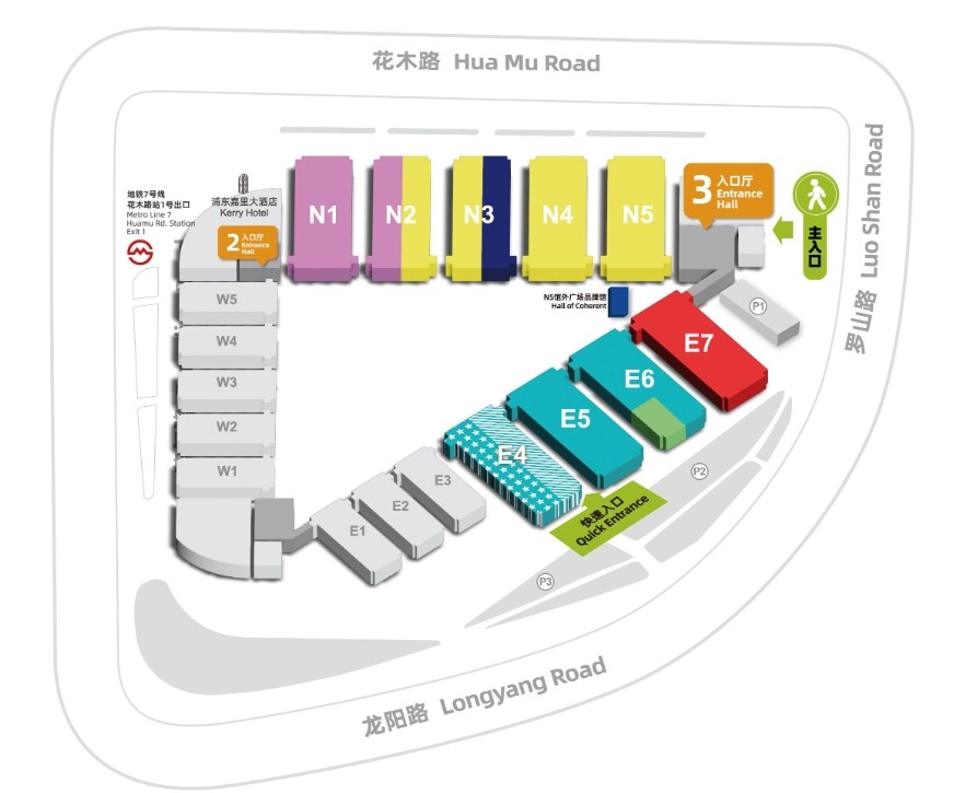 慕尼黑上海光博會(huì)展區(qū)圖 慕尼黑上海光博會(huì)展區(qū)圖