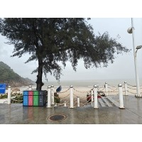 溪涌之行，6月風(fēng)雨擋不住激埃特的熱情